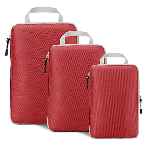 Compression Packing Cubes for Carry on Luggage