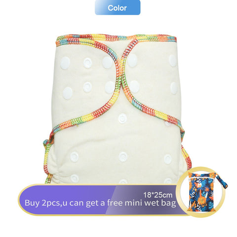 ECO-friendly  OS Hemp Fitted Cloth Diaper