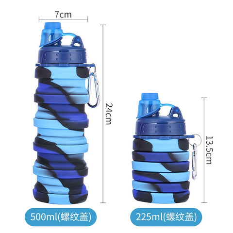 Portable Retractable Silicone Bottle