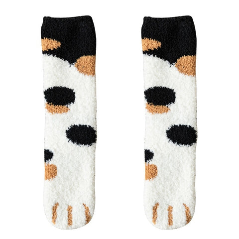 Plush Winter Cute Style Cat Paw