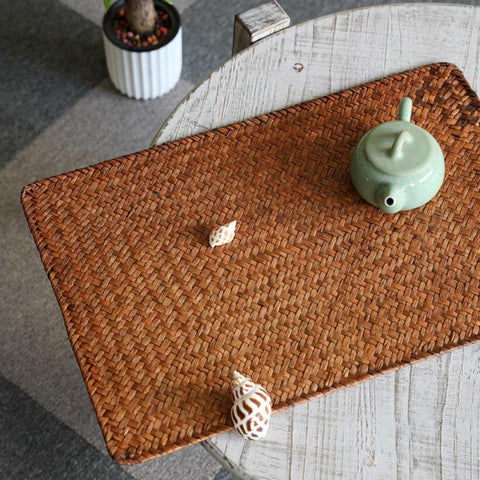 Woven Pastoral Plate Mat