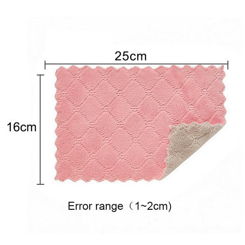 non-stick oil absorbent scouring pad