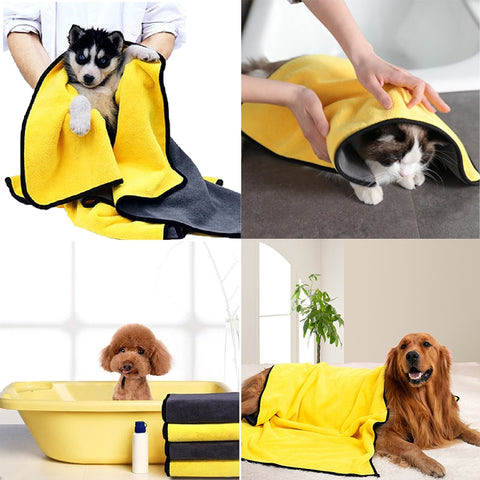 Soft Fiber Quick-drying Dog and Cat Towels