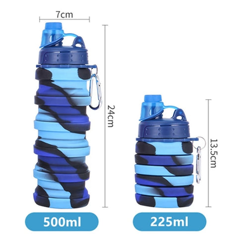 Portable Retractable Silicone Bottle