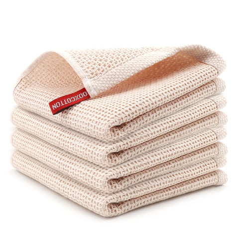 Cotton Dishcloth Soft Absorbent Kitchen Towel