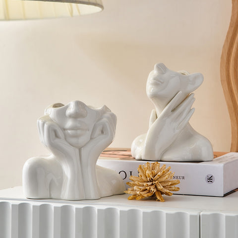Nordic Ceramic Vase Home Decoration