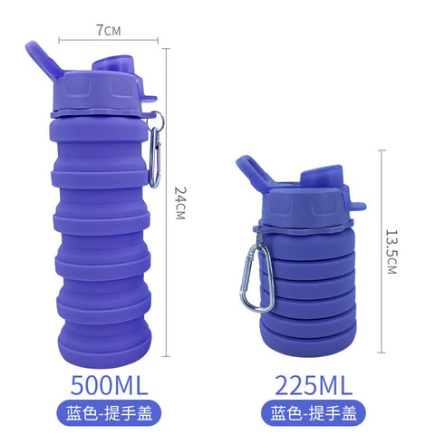 Portable Retractable Silicone Bottle