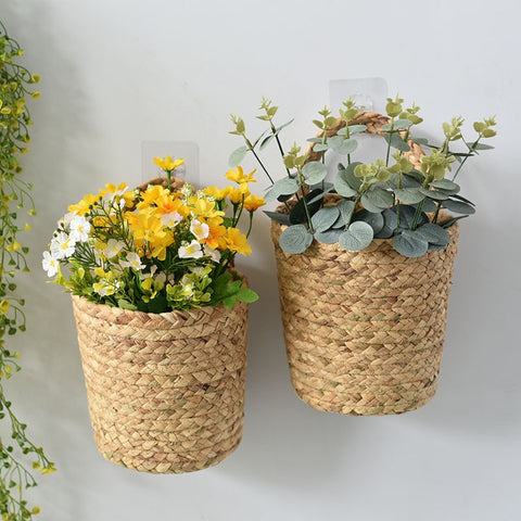 Hanging Storage Home Decor Flowers Basket