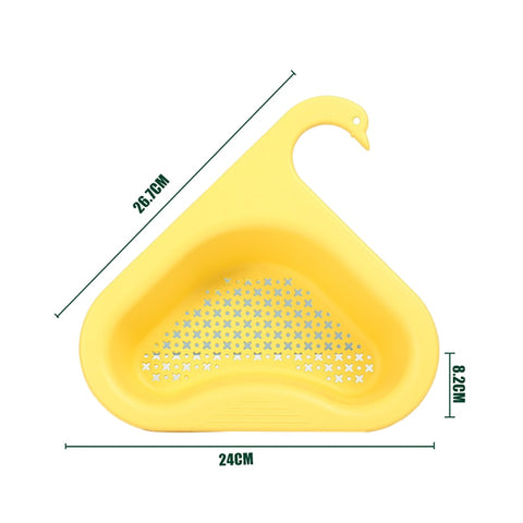 Cesta de drenaje de almacenamiento de cocina multiusos