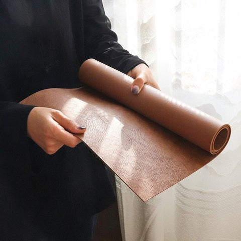 Luxury Solid Leather Table Mat