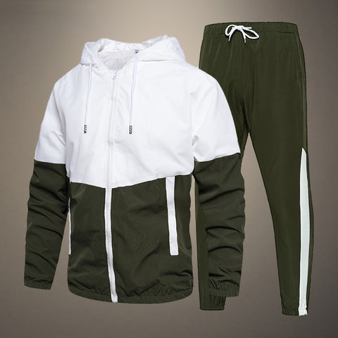 Men Tracksuit Casual Set