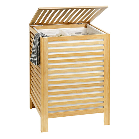 Natural Bamboo Laundry Hamper