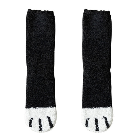 Plush Winter Cute Style Cat Paw