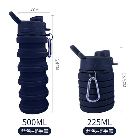 Portable Retractable Silicone Bottle