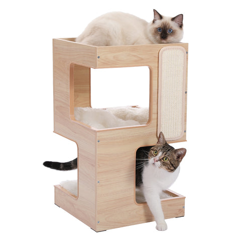 Árbol pequeño para gatos para torre interior para gatos