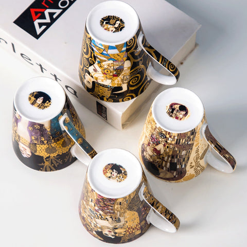 Famous Gustav Klimt Painting Mugs