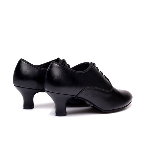 Women Leather Jazz Dance Shoes