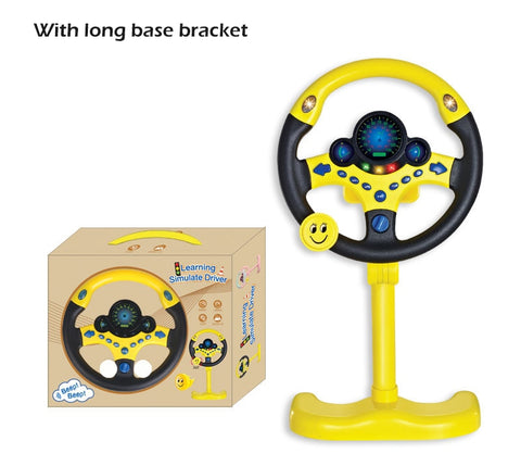 Kids Early Educational Stroller Steering Wheel Toys