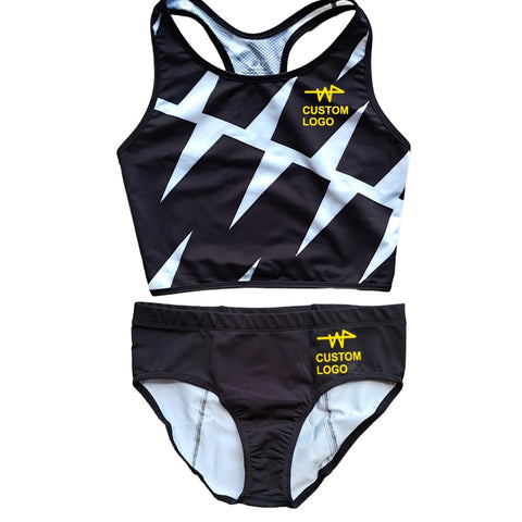 Women Track & Field Fast Running Tank Tops Suit