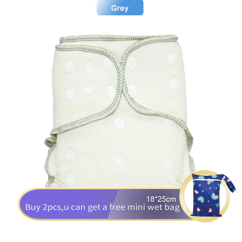 ECO-friendly  OS Hemp Fitted Cloth Diaper