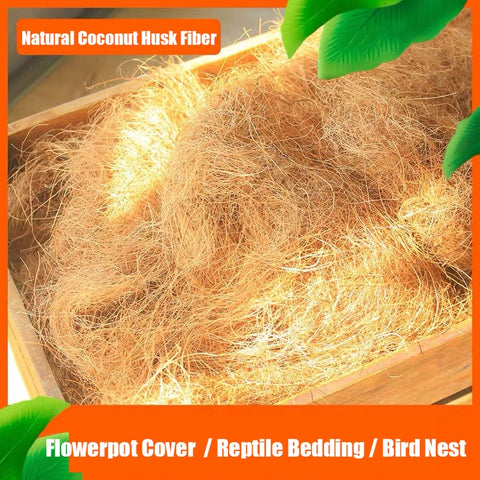 Natural Coconut Husk Fiber Flowerpot