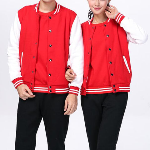 College Women Men Varsity Baseball Jacket