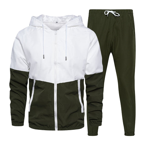 Men Tracksuit Casual Set