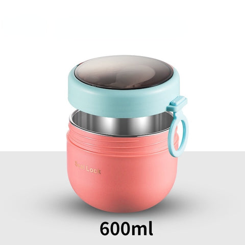 Mini Thermal Lunch Box Food Container with Spoon