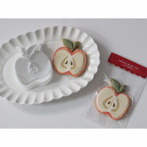 Fruit Frost Vegetable Apple Cherry Pear Shape Cookie Cutter