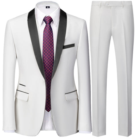 Luxury Men's Full 3 Pieces Formal Suit