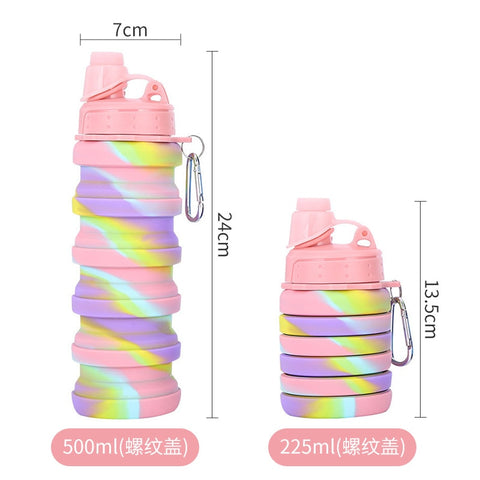 Portable Retractable Silicone Bottle