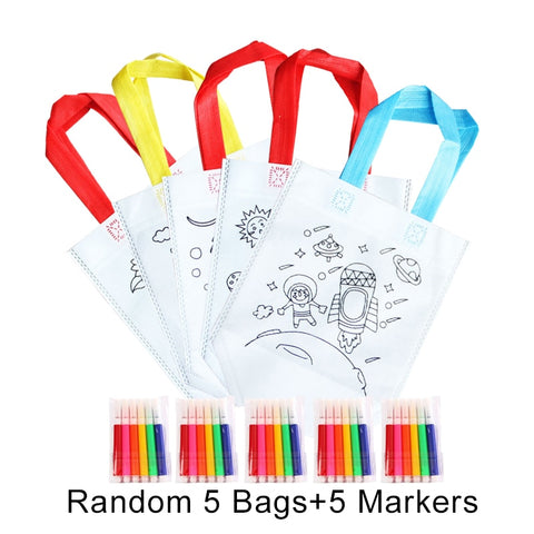 Toy Storage Eco Non-Woven Fabric Shopping Bags