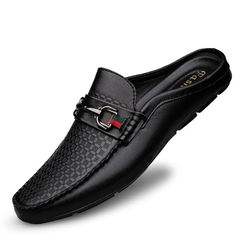 Men's Cowhide Genuine Leather Slipper