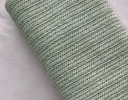 Hand Knit Fabric DIY Beach Straw Hand Bag