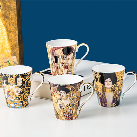 Tazas Pintura famosa de Gustav Klimt