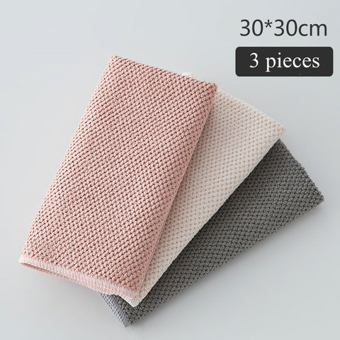 Microfiber Highly Absorbent Corn Kernel Cleaning Cloths