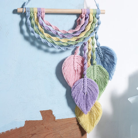 Leaf Macrame Wall Hanger