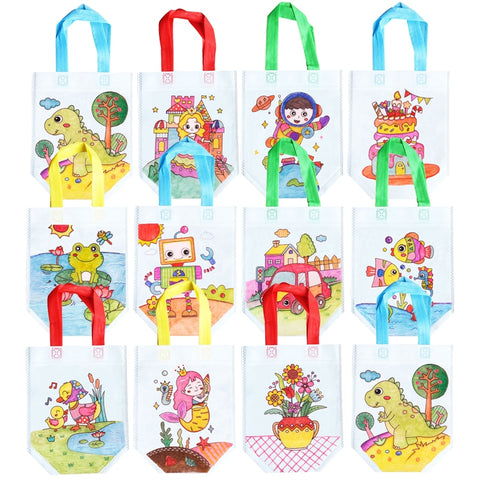 Toy Storage Eco Non-Woven Fabric Shopping Bags