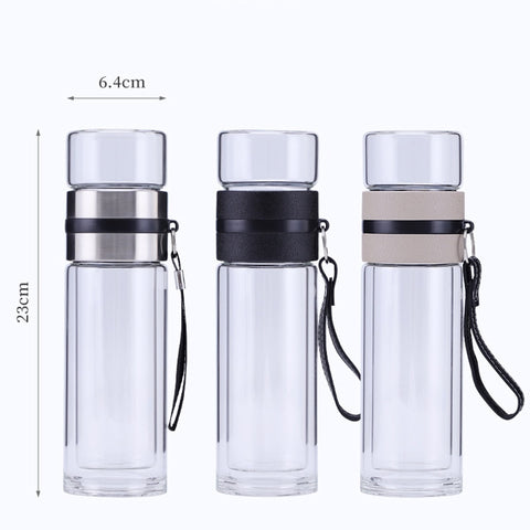 Double Wall Tea Water Separation Mug