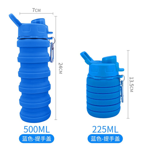 Portable Retractable Silicone Bottle