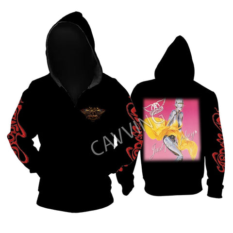 Metal Rock Zipper Hoodies