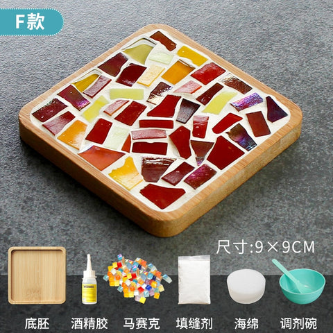 Handmade DIY Mosaic Cup Mat