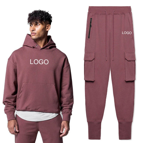 Men's Custom Logo Tracksuit Set