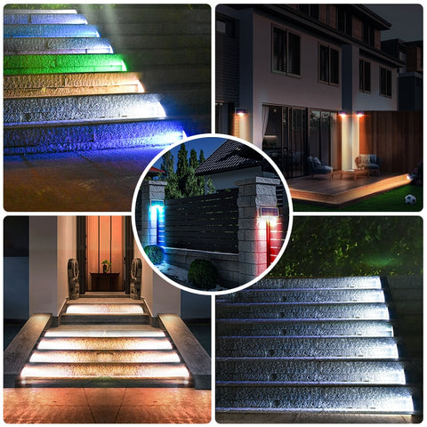 LED Outdoor Solar Light Step Lamp