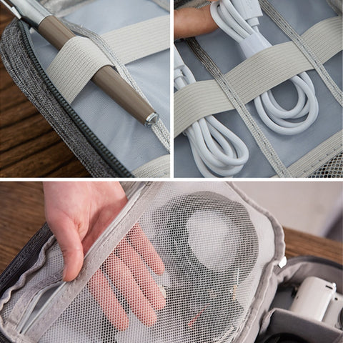 Waterproof Digital Electronic Organizer Travel Cable Bag