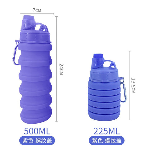 Portable Retractable Silicone Bottle