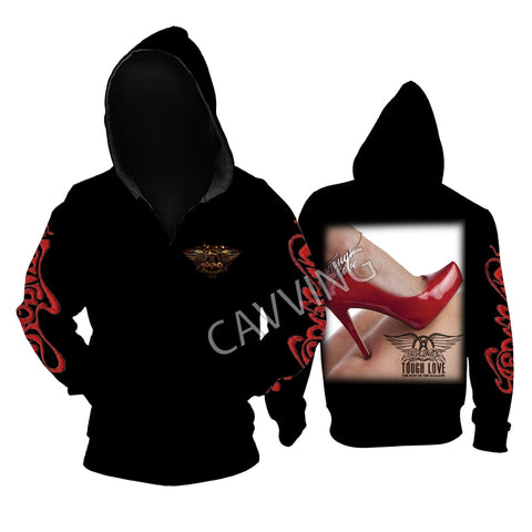 Metal Rock Zipper Hoodies