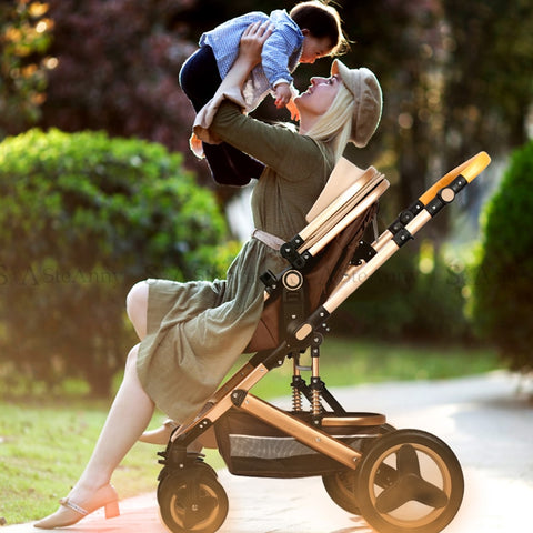 5-IN-1 Luxury Baby Stroller