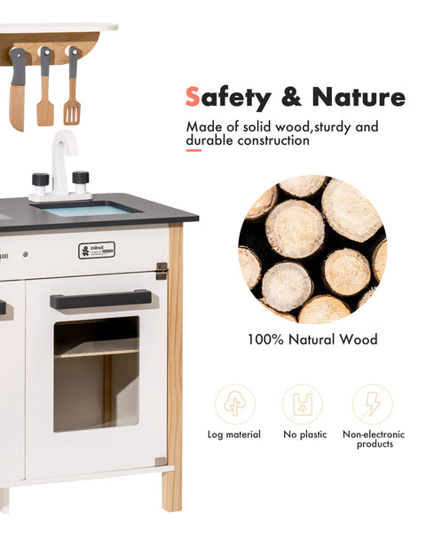 Wooden Kitchen Toys for Toddlers