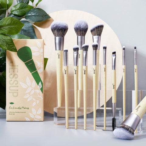 Eco-Friendly Makeup Brushes Set
